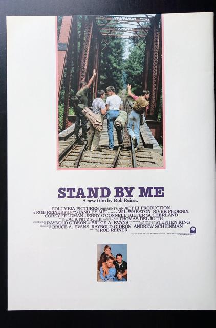 映画パンフレット スタンド・バイ・ミー STAND BY ME リバー・フェニックス  昭和62年 < ホビー  映画パンフレット スタンド・バイ・ミー STAND BY ME リバー・フェニックス  昭和62年 < ホビーの