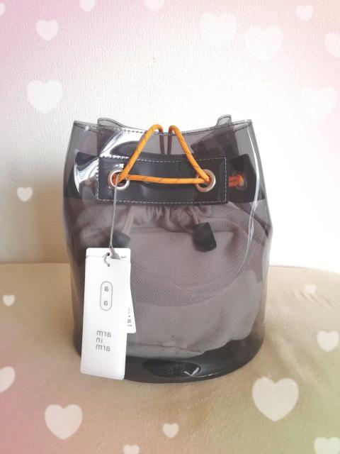 新品☆アームインアーム*クリア巾着バッグ < 女性ファッション 新品☆アームインアーム*クリア巾着バッグ < 女性ファッションの