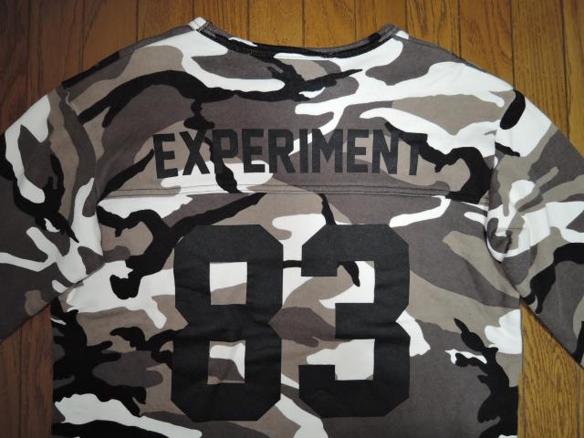uniform experimen 7分丈 スウェット調 カットソー 2 カモ迷彩柄 フットボール ロンTシャツ SOPHNET. < ブランド  uniform experimen 7分丈 スウェット調 カットソー 2 カモ迷彩柄 フットボール ロンTシャツ SOPHNET. < ブランドの