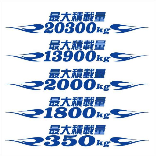 ピンスト 最大積載量ステッカー 25センチ 青 b < 自動車/バイク ピンスト 最大積載量ステッカー 25センチ 青 b < 自動車/バイク