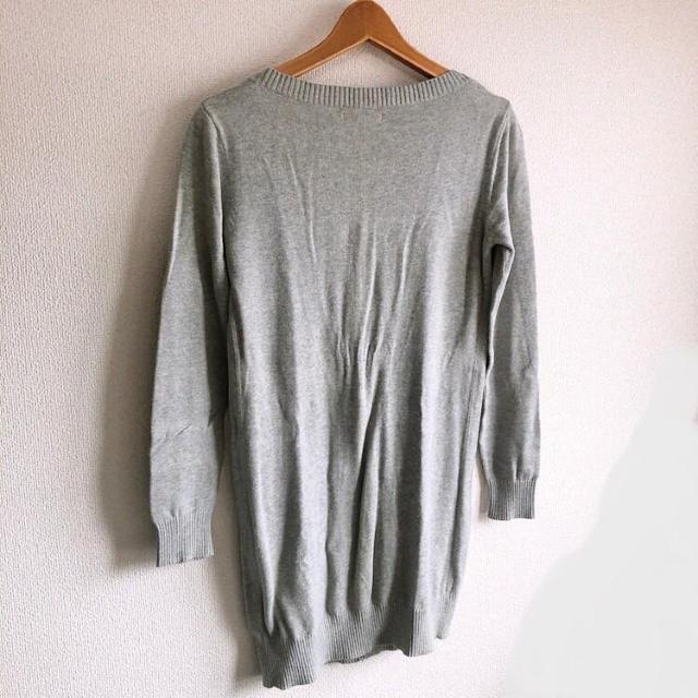 ◆LDS/エルディーエス◆ロング丈カーディガン★グレー*リボンのボタン♪美品 < ブランド  ◆LDS/エルディーエス◆ロング丈カーディガン★グレー*リボンのボタン♪美品 < ブランドの