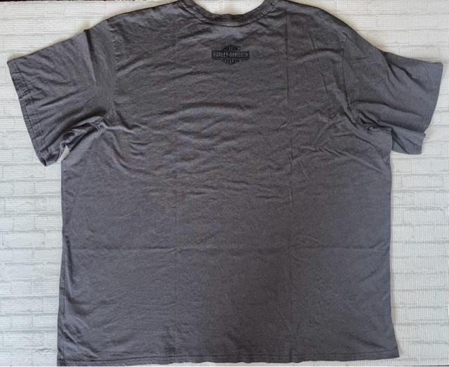 HARLEY-DAVIDSON ハーレー 半袖Tシャツ 5XL (男女兼用) ダークグレー ゆるダボ ビッグT MEXICO 製 < 男性ファッション  HARLEY-DAVIDSON ハーレー 半袖Tシャツ 5XL (男女兼用) ダークグレー ゆるダボ ビッグT MEXICO 製 < 男性ファッションの