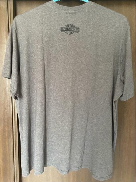 HARLEY-DAVIDSON ハーレー 半袖Tシャツ 5XL (男女兼用) ダークグレー ゆるダボ ビッグT MEXICO 製 < 男性ファッション  HARLEY-DAVIDSON ハーレー 半袖Tシャツ 5XL (男女兼用) ダークグレー ゆるダボ ビッグT MEXICO 製 < 男性ファッションの