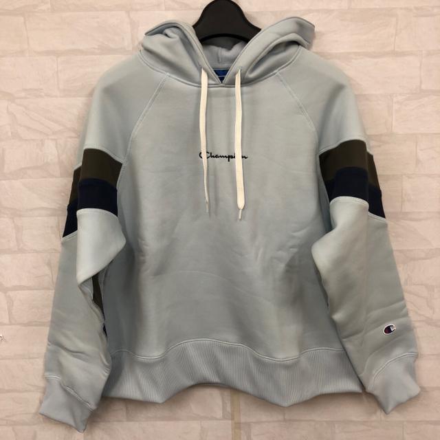 即決 新品 Champion レディース パーカー CW-YS106 サックス < ブランド  即決 新品 Champion レディース パーカー CW-YS106 サックス  < ブランドの