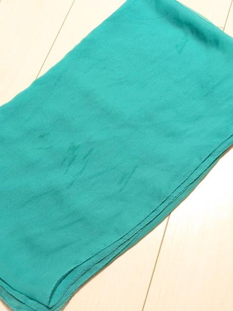 国内百貨店正規購入■Max Mara■マックスマーラ■シルク大判ストール/スカーフ■シルク%■絹100%■エメラルドグリーン < ブランド 国内百貨店正規購入■Max Mara■マックスマーラ■シルク大判ストール/スカーフ■シルク%■絹100%■エメラルドグリーン < ブランドの