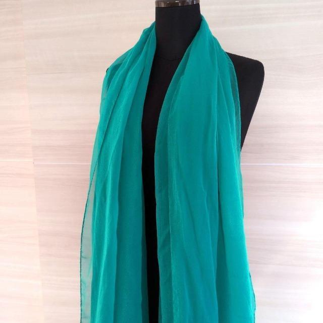 国内百貨店正規購入■Max Mara■マックスマーラ■シルク大判ストール/スカーフ■シルク%■絹100%■エメラルドグリーン < ブランド 国内百貨店正規購入■Max Mara■マックスマーラ■シルク大判ストール/スカーフ■シルク%■絹100%■エメラルドグリーン < ブランドの