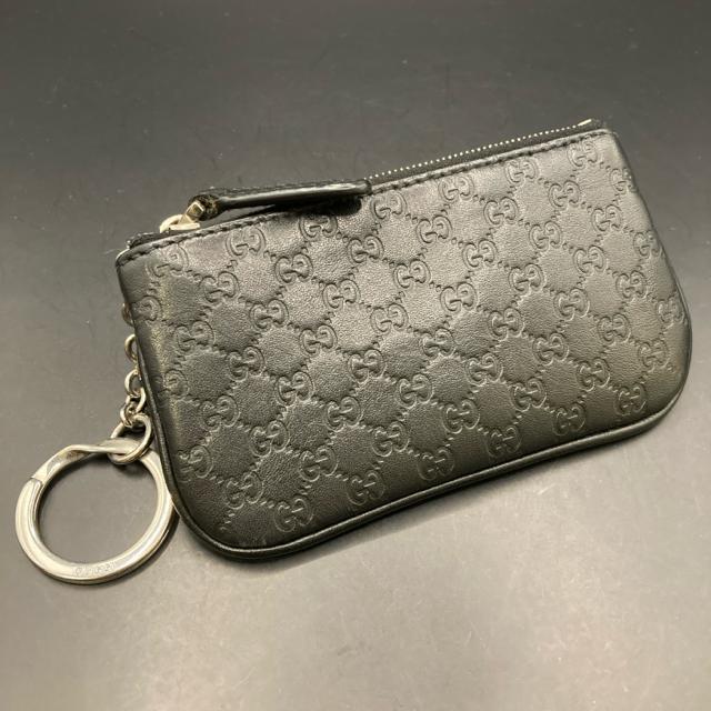 即決 GUCCI グッチシマ コインケース 小銭入れ ブラック < ブランド 即決 GUCCI グッチシマ コインケース 小銭入れ ブラック < ブランドの