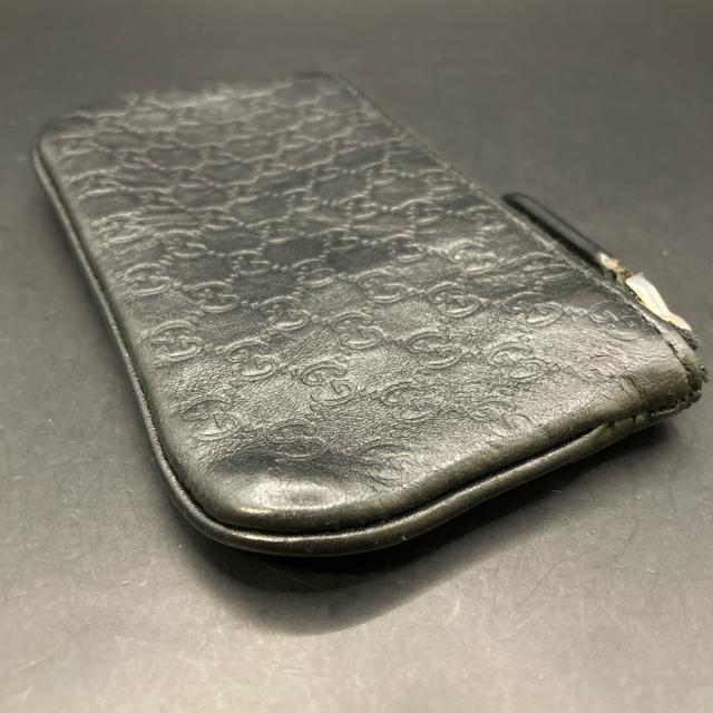 即決 GUCCI グッチシマ コインケース 小銭入れ ブラック < ブランド 即決 GUCCI グッチシマ コインケース 小銭入れ ブラック < ブランドの