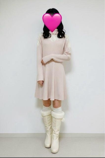 LIZ LISA�@���Y���T�@���[�X�t���@�^�[�g���l�b�N�@�j�b�g�@�����s�[�X  �� �u�����h�� 