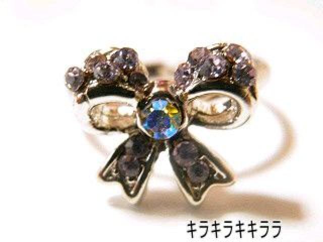 《New》ageha掲載★エタニティリボン・リング/指輪<ラベンダー>【箱付】 < 女性アクセサリー/時計  《New》ageha掲載★エタニティリボン・リング/指輪<ラベンダー>【箱付】  < 女性アクセサリー/時計の