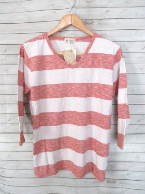 ☆Ciaopanic/チャオパニック ボーダー柄 7分袖 Tシャツ/メンズ/M☆新品 < ブランド ☆Ciaopanic/チャオパニック ボーダー柄 7分袖 Tシャツ/メンズ/M☆新品 < ブランドの