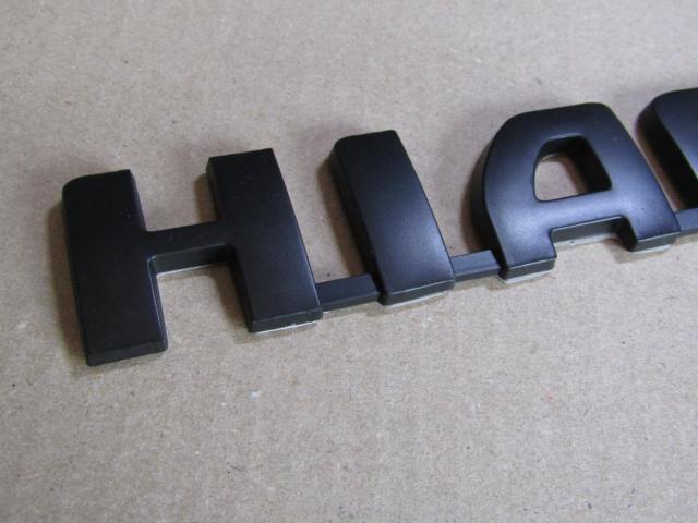 ● TOYOTA ハイエース HIACE&SUPER GL MAD BLACK ABS製 エンブレム 2枚SET 新品未開封品! < 自動車/バイク ● TOYOTA ハイエース HIACE&SUPER GL MAD BLACK ABS製 エンブレム 2枚SET 新品未開封品! < 自動車/バイク