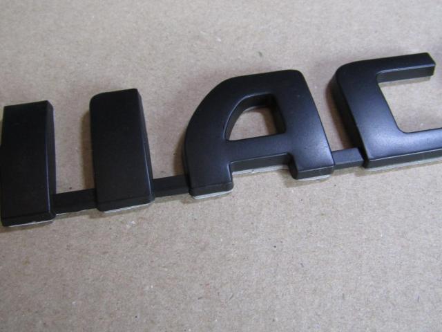 ● TOYOTA ハイエース HIACE&SUPER GL MAD BLACK ABS製 エンブレム 2枚SET 新品未開封品! < 自動車/バイク ● TOYOTA ハイエース HIACE&SUPER GL MAD BLACK ABS製 エンブレム 2枚SET 新品未開封品! < 自動車/バイク