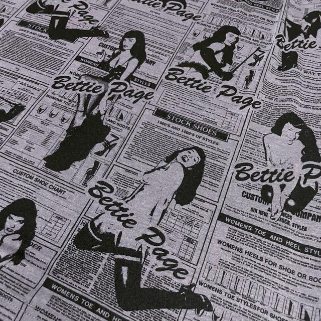 ヒステリックグラマー Bettie Page コラボ 半袖 カットソー < ブランド ヒステリックグラマー Bettie Page コラボ 半袖 カットソー < ブランドの