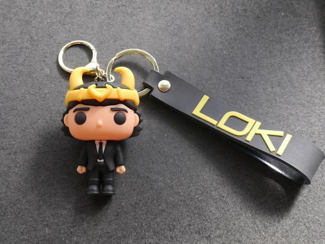 新品 ロキ マイティ・ソー フィギュアマスコット キーホルダー バッグチャーム  トム・ヒドルストン < ホビー  新品 ロキ マイティ・ソー フィギュアマスコット キーホルダー バッグチャーム  トム・ヒドルストン  < ホビーの