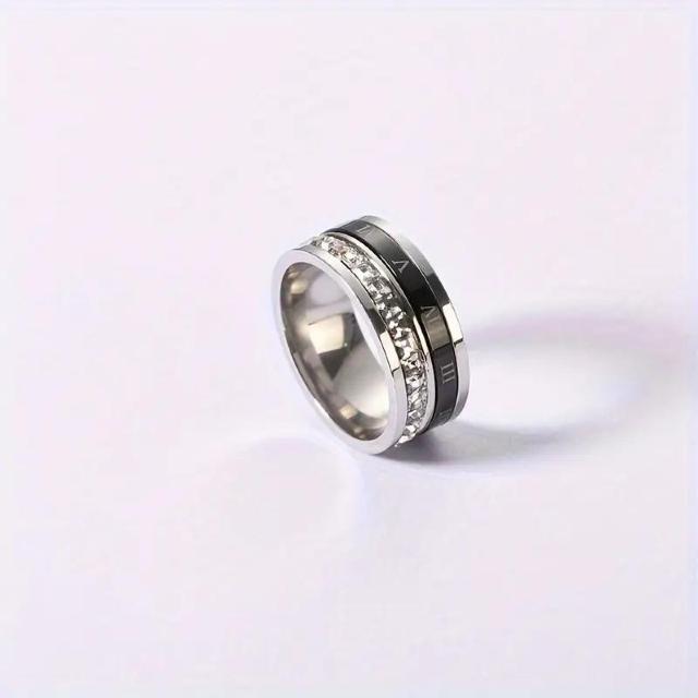 爆ヤス価格590円★【人気の選択】ラインストーンインレイ付きステンレススチールリング USAサイズ6号(日本サイズ11)ゴールド < 女性アクセサリー/時計 爆ヤス価格590円★【人気の選択】ラインストーンインレイ付きステンレススチールリング USAサイズ6号(日本サイズ11)ゴールド < 女性アクセサリー/時計の