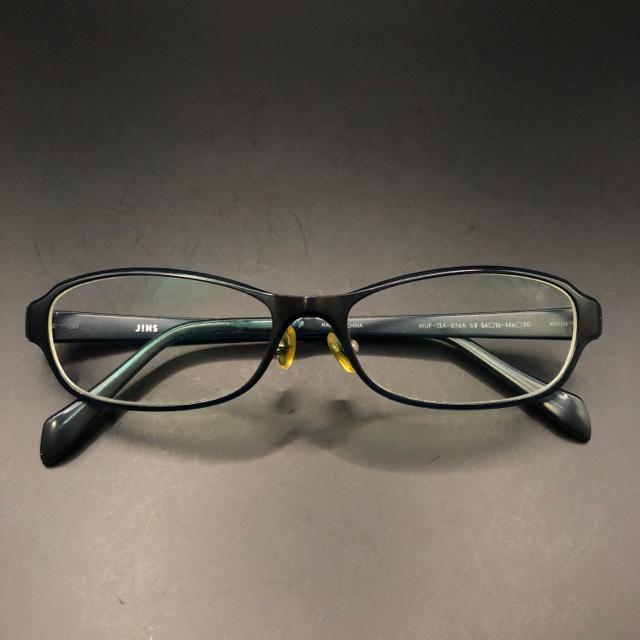 即決 JINS ジンズ メガネ 眼鏡 MUF-13A-574A < 男性ファッション  即決 JINS ジンズ メガネ 眼鏡 MUF-13A-574A < 男性ファッションの