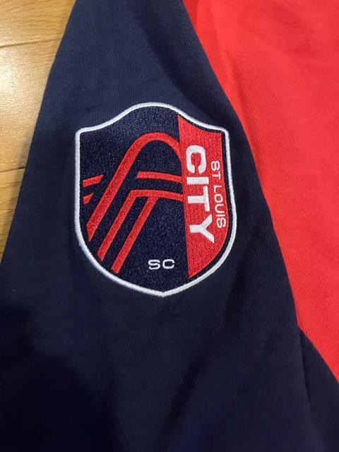 MLS ST LOUIS CITY SC 超超大きいsize5XL トレーナー スウェット < 男性ファッション  MLS ST LOUIS CITY SC 超超大きいsize5XL トレーナー スウェット < 男性ファッションの