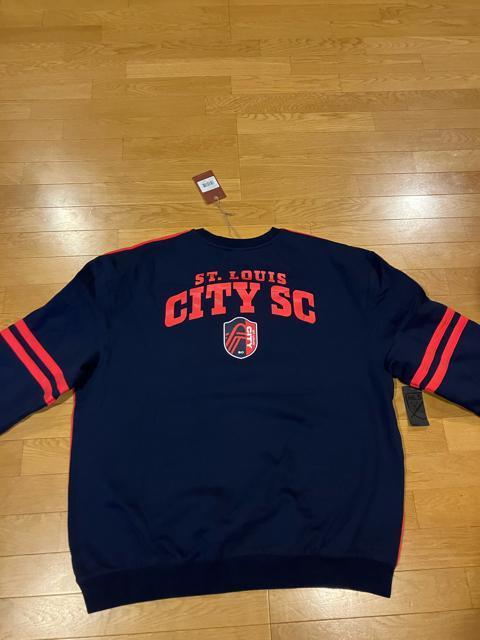 MLS ST LOUIS CITY SC 超超大きいsize5XL トレーナー スウェット < 男性ファッション  MLS ST LOUIS CITY SC 超超大きいsize5XL トレーナー スウェット < 男性ファッションの