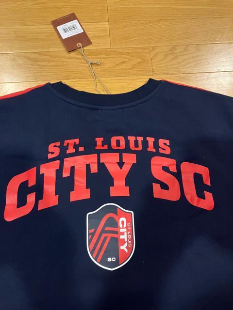 MLS ST LOUIS CITY SC 超超大きいsize5XL トレーナー スウェット < 男性ファッション  MLS ST LOUIS CITY SC 超超大きいsize5XL トレーナー スウェット < 男性ファッションの