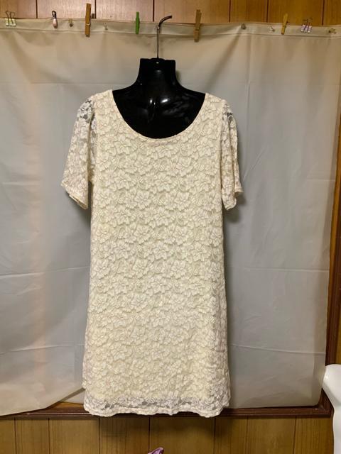 ◆index「白の花柄チュニック」Lサイズ < 女性ファッション  ◆index「白の花柄チュニック」Lサイズ < 女性ファッションの