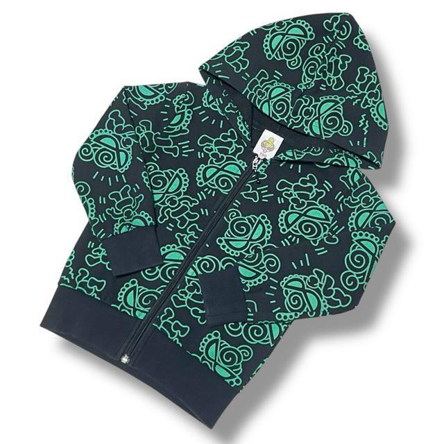 【HYSTERIC MINI/100】ミニちゃん総柄プリント裏起毛パーカー < ブランド 【HYSTERIC MINI/100】ミニちゃん総柄プリント裏起毛パーカー < ブランドの