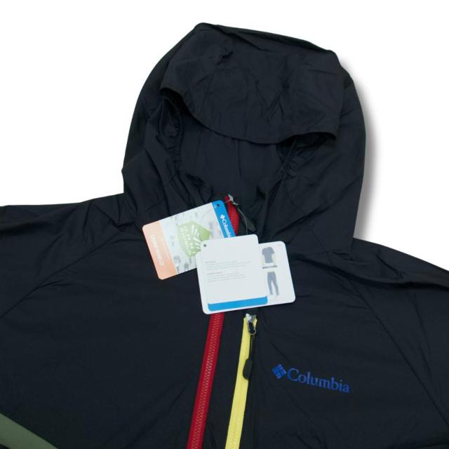 即買☆コロンビア BMLT/XLサイズ スクエアハイク ジャケット 新品 ブラック マルチ ウインド < ブランド 即買☆コロンビア BMLT/XLサイズ スクエアハイク ジャケット 新品 ブラック マルチ ウインド < ブランドの