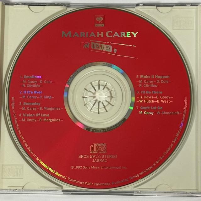Mariah Carey / VISION OF LIVE MTV Unplugged �� CD/DVD/�r�f�I�� 