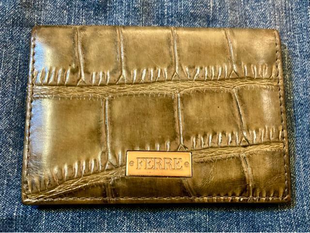 gianfranco ferre �W�����t�����R�t�F���@�N���R�^�����@�J�[�h�P�[�X�@���h����@�����Y�@���f�B�[�X�@���U�[  �� �u�����h�� 