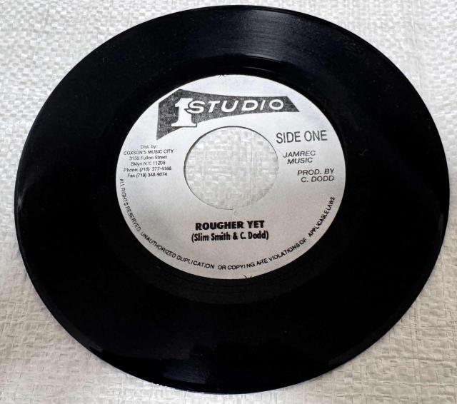 STUDIO ONE ROUGHER YET / ROUGHER VERSION Slim Smith 7�C���` ���R�[�h  �� CD/DVD/�r�f�I�� 