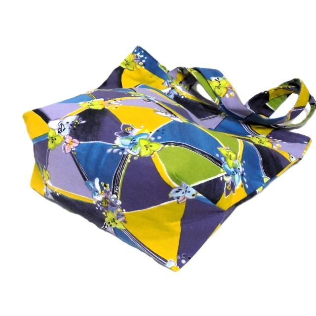 【L】【くったりタイプ】◆金子みすゞ◆私と小鳥と鈴と◆紫系◆エコバッグ サブバッグ < 女性ファッション 【L】【くったりタイプ】◆金子みすゞ◆私と小鳥と鈴と◆紫系◆エコバッグ サブバッグ < 女性ファッションの