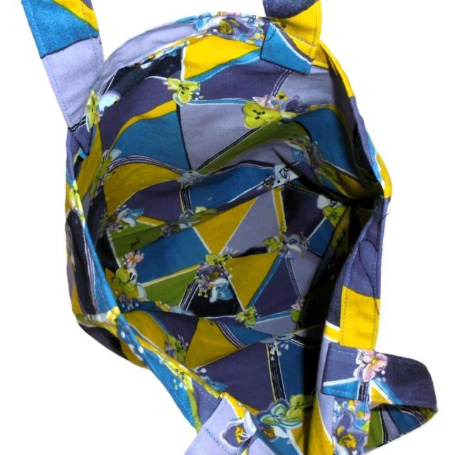 【L】【くったりタイプ】◆金子みすゞ◆私と小鳥と鈴と◆紫系◆エコバッグ サブバッグ < 女性ファッション 【L】【くったりタイプ】◆金子みすゞ◆私と小鳥と鈴と◆紫系◆エコバッグ サブバッグ < 女性ファッションの