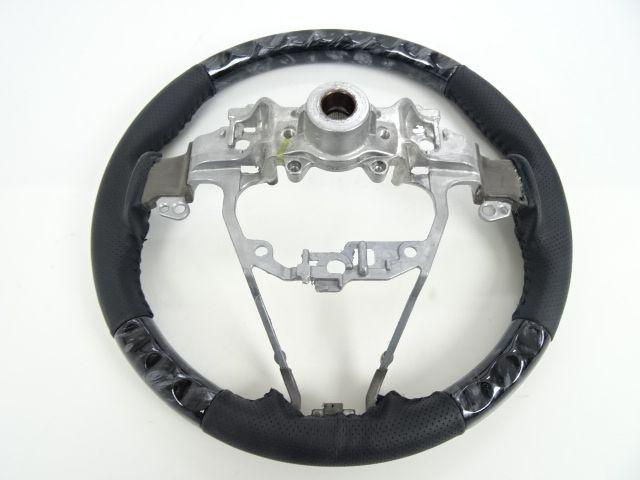 スズキ  黒木目調 ガングリップ ステアリング ハンドル ワゴMH35S MH55S ブラック < 自動車/バイク スズキ  黒木目調 ガングリップ ステアリング ハンドル ワゴMH35S MH55S ブラック < 自動車/バイク
