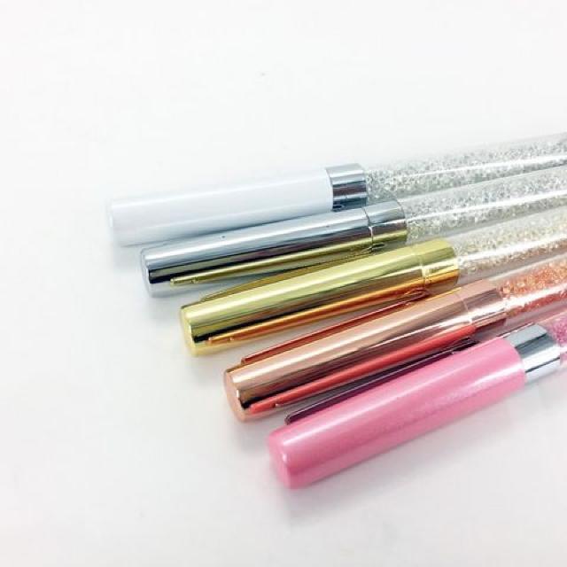 豪華ラインストーン入♪キラキラ キャップ式ボールペン ケース付 ピンク/インク色ブラック < インテリア/ライフ  豪華ラインストーン入♪キラキラ キャップ式ボールペン ケース付 ピンク/インク色ブラック < インテリア/ライフの