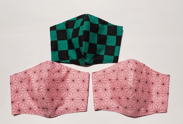 S31【限定】★  鬼滅の刃 3枚set(*^^*)立体マスク ハンドメイド品 < 女性ファッション  S31【限定】★  鬼滅の刃 3枚set(*^^*)立体マスク ハンドメイド品  < 女性ファッションの