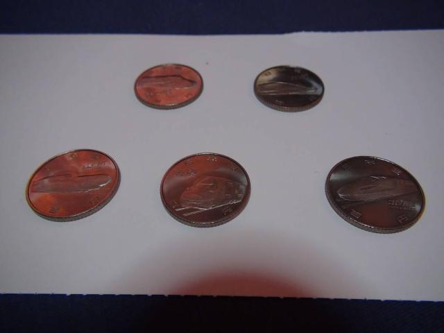 新幹線鉄道開業50周年2015年100円クラッド貨幣5種セット ! < ホビー  新幹線鉄道開業50周年2015年100円クラッド貨幣5種セット ! < ホビーの