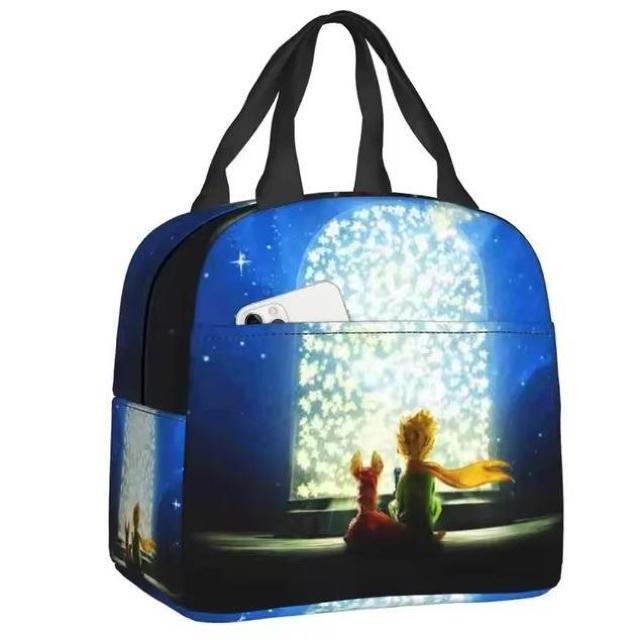 新品 星の王子さま 保冷バッグ ランチバッグ お弁当入れ < 女性ファッション  新品 星の王子さま 保冷バッグ ランチバッグ お弁当入れ  < 女性ファッションの