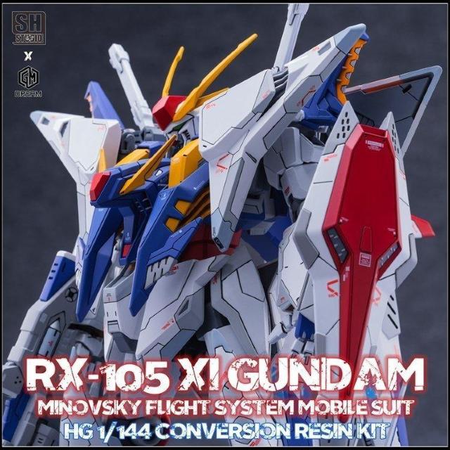 ySH STUDIOz1/144 HG RX-105 XI NXB[ p[c h K[WLbg g  zr[ 