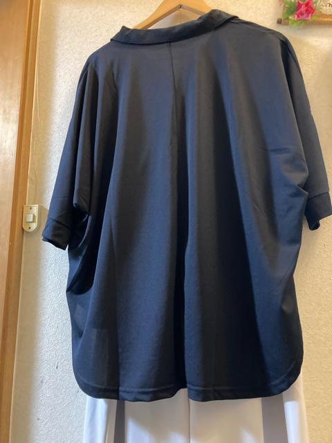 3L新品紺七分袖スキッパーカットソー < 女性ファッション  3L新品紺七分袖スキッパーカットソー < 女性ファッションの