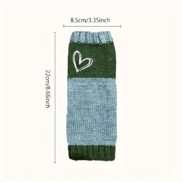 超お買い得890円★秋冬ハート刺繍カラーブロックレトロ風フィンガーレスグローブ 暖かくておしゃれ 青 < 女性ファッション 超お買い得890円★秋冬ハート刺繍カラーブロックレトロ風フィンガーレスグローブ 暖かくておしゃれ 青 < 女性ファッションの