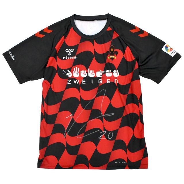 #20 長倉 颯選手 直筆サイン入り ツエーゲン金沢 手話シャツ < レジャー/スポーツ #20 長倉 颯選手 直筆サイン入り ツエーゲン金沢 手話シャツ < レジャー/スポーツの