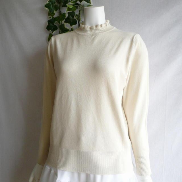 �V�i �t���� �n�C�l�b�N �j�b�g �Z�[�^�[ �A�C�{���[ �H �~  �����E�t���� ���������� �X�g���b�` 9935 ML �� �����t�@�b�V������ 