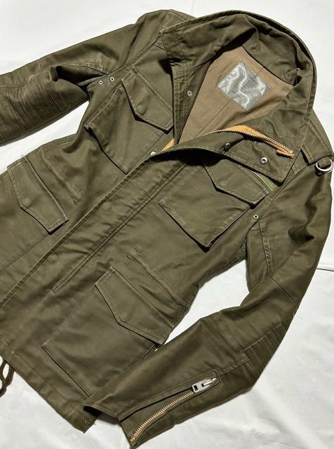 MOONAGE DEVILMENT ムーンエイジデビルメント 定価5万円程 M-65 ミリタリージャケット 清春 MaD ロック系 < 男性ファッション MOONAGE DEVILMENT ムーンエイジデビルメント 定価5万円程 M-65 ミリタリージャケット 清春 MaD ロック系 < 男性ファッションの