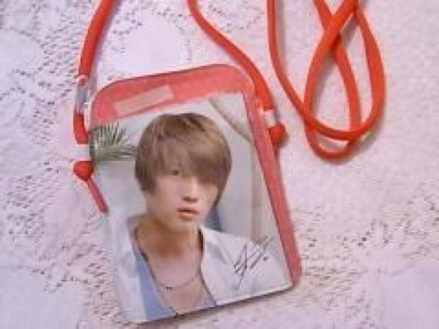 ジェジュン〜ヒモ付き財布or定期入れ < タレントグッズ  ジェジュン〜ヒモ付き財布or定期入れ < タレントグッズの