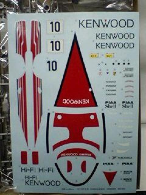 絶版モデラーズ1/24 ケンウッド ポルシェ962C '88 < ホビー  絶版モデラーズ1/24 ケンウッド ポルシェ962C '88 < ホビーの