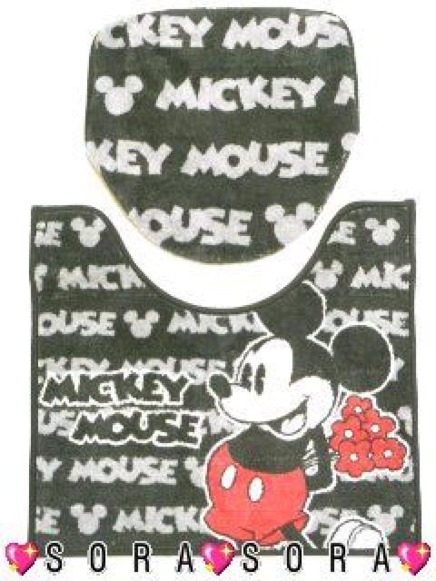 【ミッキー】可愛い♪トイレマット&カバー 洋式2点セットA < インテリア/ライフ  【ミッキー】可愛い♪トイレマット&カバー 洋式2点セットA  < インテリア/ライフの