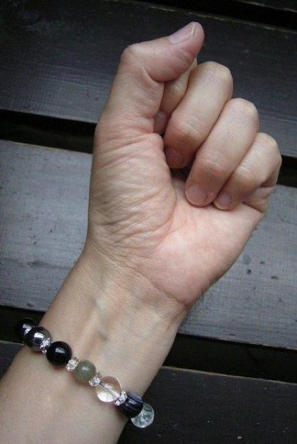 ☆厄除け☆天眼石xヘマタイトxマラカイトxラブラドライト < 女性アクセサリー/時計 ☆厄除け☆天眼石xヘマタイトxマラカイトxラブラドライト < 女性アクセサリー/時計の