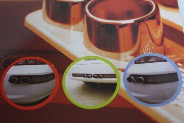 汎用ダミーマフラーカッター付バンパーガードメッシュダクト付き < 自動車/バイク 汎用ダミーマフラーカッター付バンパーガードメッシュダクト付き < 自動車/バイク