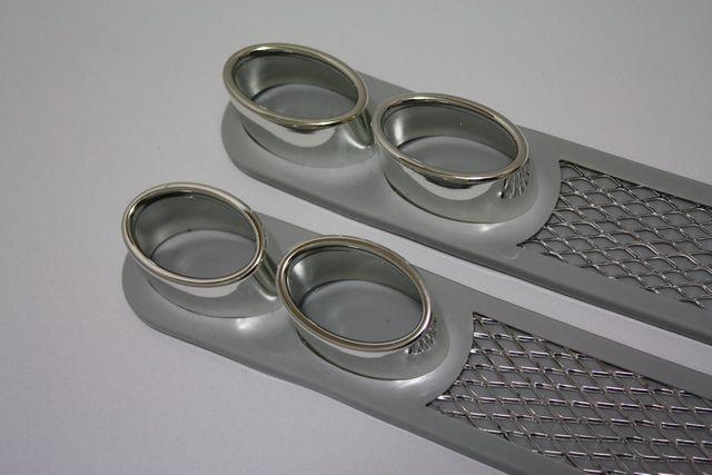 汎用ダミーマフラーカッター付バンパーガードメッシュダクト付き < 自動車/バイク 汎用ダミーマフラーカッター付バンパーガードメッシュダクト付き < 自動車/バイク