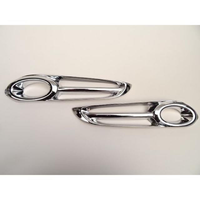 ホンダ ヴェゼル ベゼル VEZEL クロームメッキ フォグランプカバー < 自動車/バイク ホンダ ヴェゼル ベゼル VEZEL クロームメッキ フォグランプカバー < 自動車/バイク